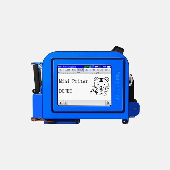 미니 휴대용 잉크젯 프린터, 만료 날짜 프린터, 라벨 코딩 기계